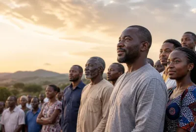 Rassemblement des peuples d’Afrique lors d’une rencontre LPA