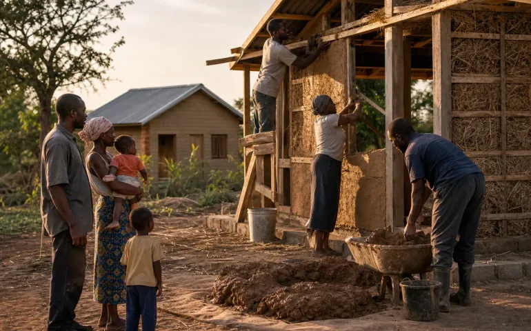 Construction d’un habitat rural durable
